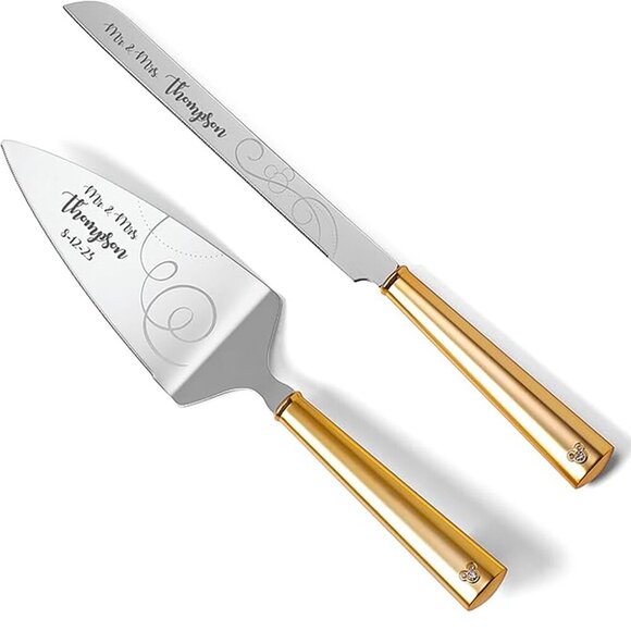 Disney x Lenox Keepsake Wedding Cake Server Set Bridal Dessert Jeweled Mickey - Picture 8 of 8